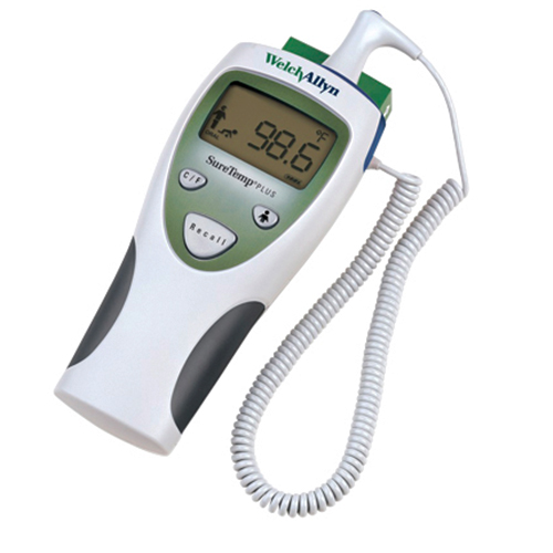 Welch Allyn SureTemp Plus 690 Veterinary Thermometer and Probe Covers